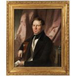 ANTONIN MACHEK (1775-1844): PORTRAIT OF A MAN WITH WRITING TOOLS