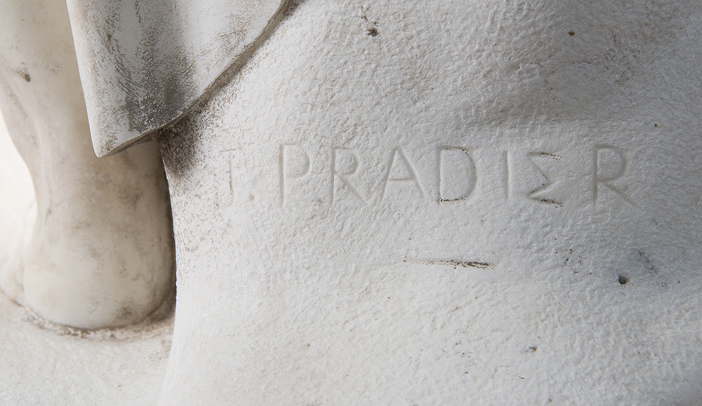 JAMES PRADIER (1790-1853): AFTER BATHING - Image 3 of 3