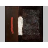 Hannes Harrs (1927-2006) ABSTRACT FORMS, oil on canvas, signed and dated '73, 58.5 by 58.58cm