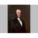 An 18th/19th Century Oil on Canvas of a Gentleman, PORTRAIT OF HOLMES SMITH, inscribed verso, 74