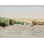 Walter Edward Westbrook (1921-2005) ARID LANDSCAPE, watercolour on paper, signed, 46 by 66cm