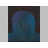 HERMAN ANTOINE JULIEN HENRI VAN NAZARETH (1936-), BLUE HEAD, Oil on board, Signed verso, 68.5 x