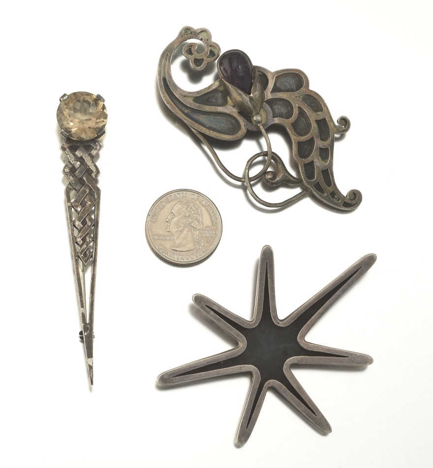 Group of Three Silver Brooches - Image 2 of 5