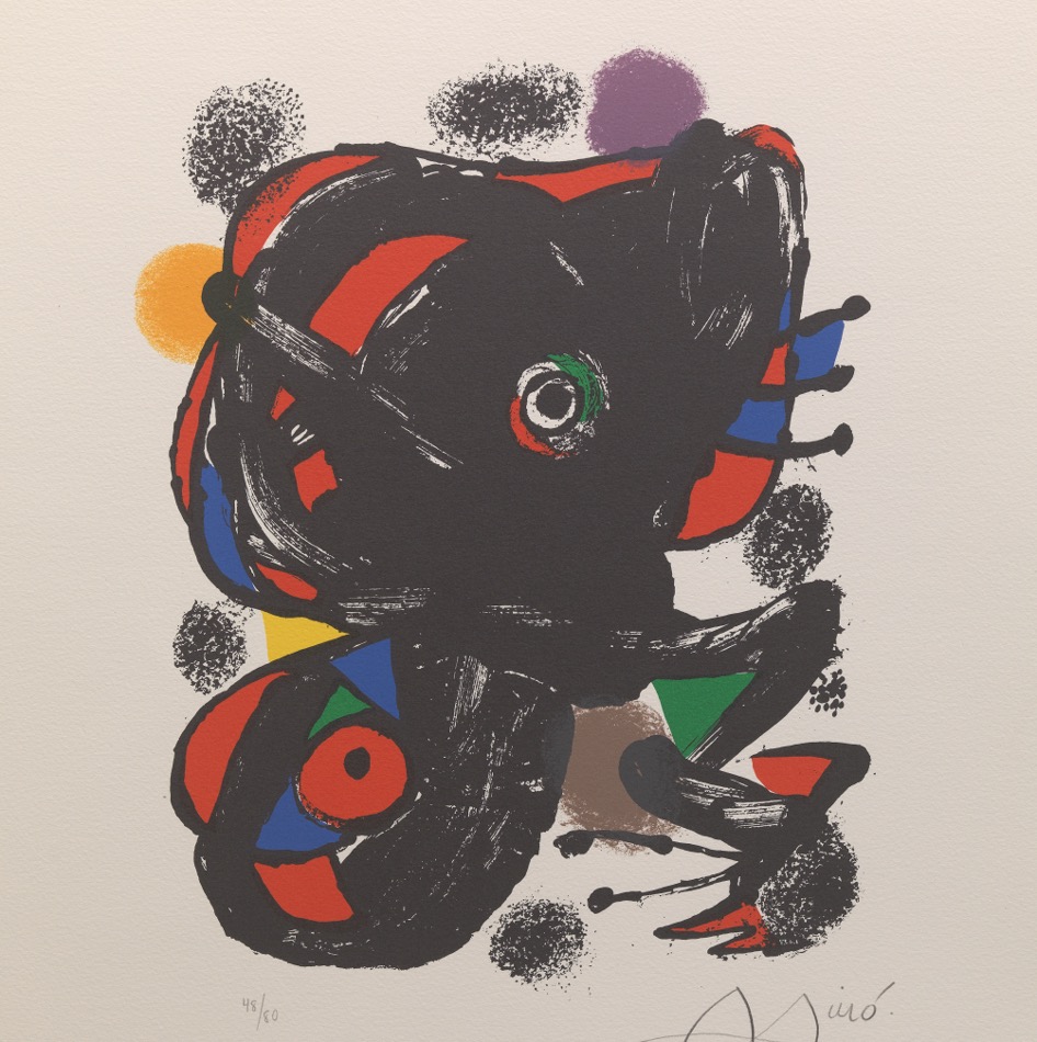Joan Miro (Spanish 1893-1983)
