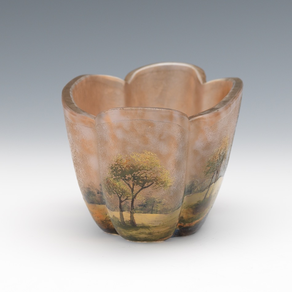 Lamartine Quatrefoil Glass Dish - Image 4 of 8