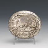 German or Dutch 800 Silver Bonboniere, ca. 19th Century