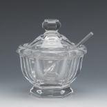 Baccarat Jam Jar, "Missouri" Pattern, ca. 20th Century