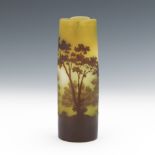 Galle Pinched Rim Glass Vase