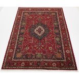 Fine Tabriz Signed Carpet