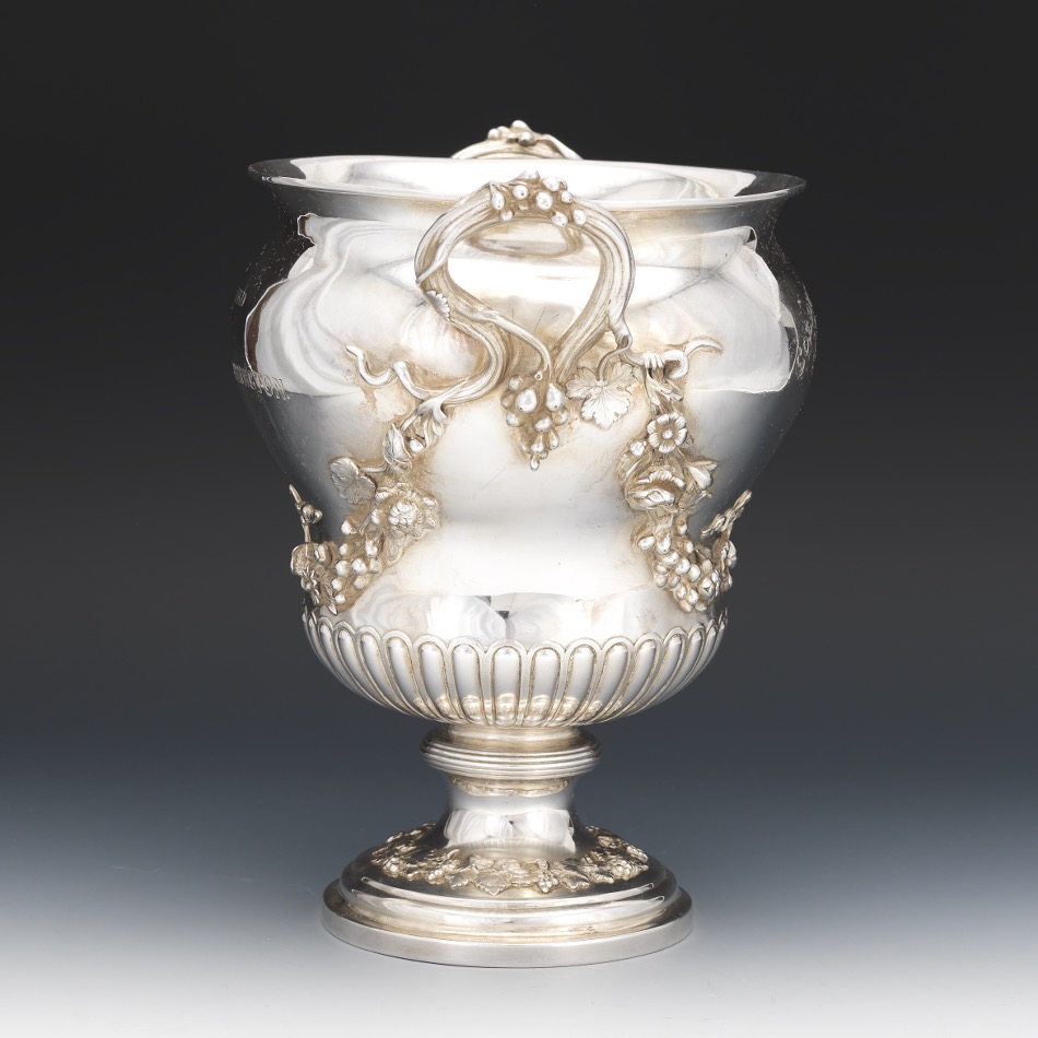 English, Robert Garrard I Sterling Silver Wine Chiller, dated 1813 - Image 4 of 8