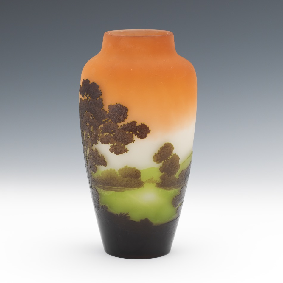 Galle Glass Vase - Image 2 of 8