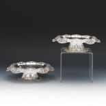 Pair of Tiffany & Co. Sterling Compotes