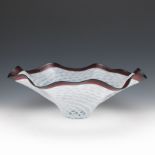 La Chaussee Art Glass Center Bowl