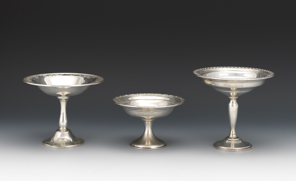 Three Sterling Silver Weighted Candy Dishes, Including Gorham, Alvin and Mueck Carey, ca. Middle 20 - Image 5 of 7