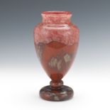 Schneider Glass Baluster Vase