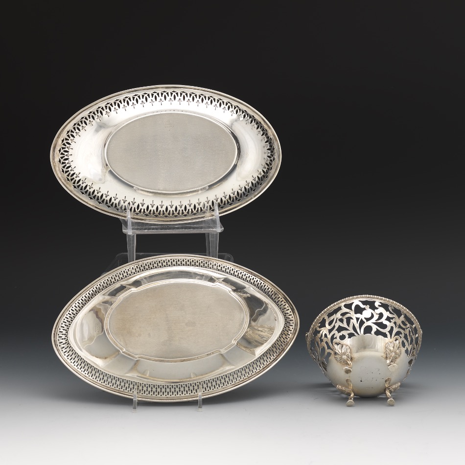 Group of Three Sterling Silver Table Objects by Gorham and Whiting Mfg. Co. - Image 5 of 5