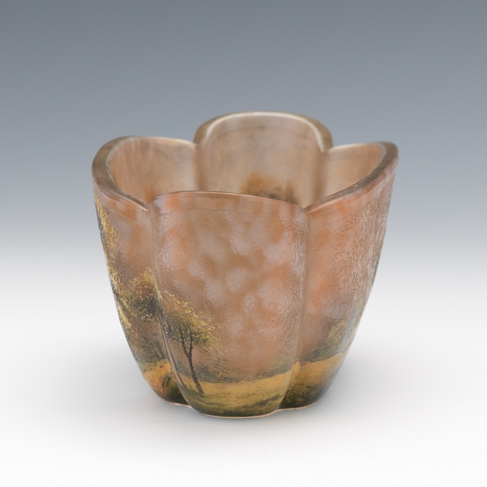 Lamartine Quatrefoil Glass Dish - Image 2 of 8