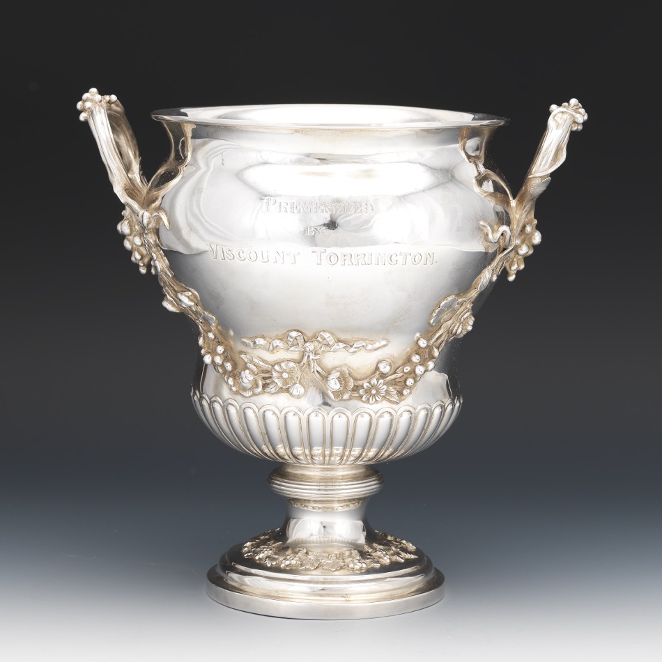 English, Robert Garrard I Sterling Silver Wine Chiller, dated 1813 - Image 3 of 8