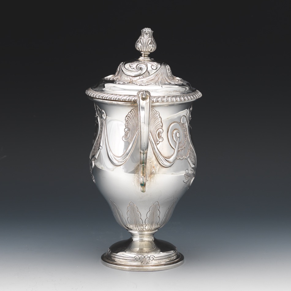 Mappin and Webb Sterling Silver Loving cup Golf Trophy, London, ca.1927 - Image 2 of 7