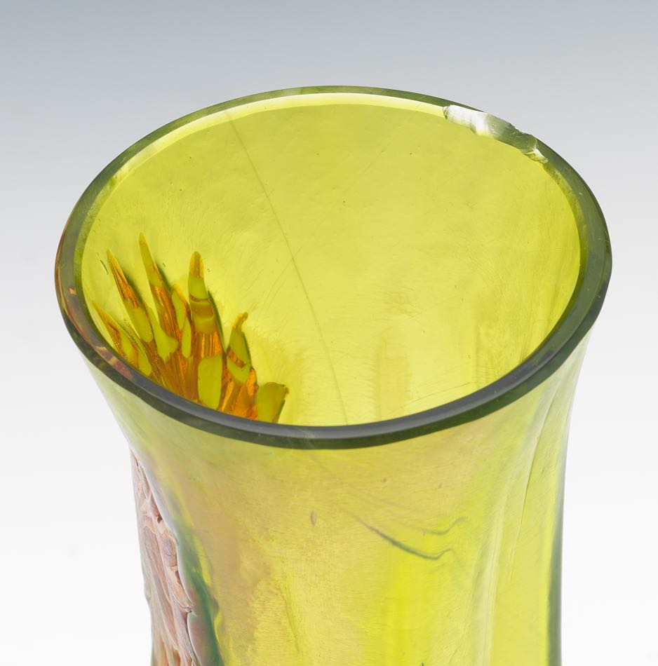 Art Nouveau Loetz-Type Iridescent Glass Vase - Image 8 of 8