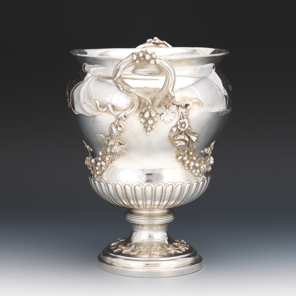 English, Robert Garrard I Sterling Silver Wine Chiller, dated 1813 - Image 2 of 8