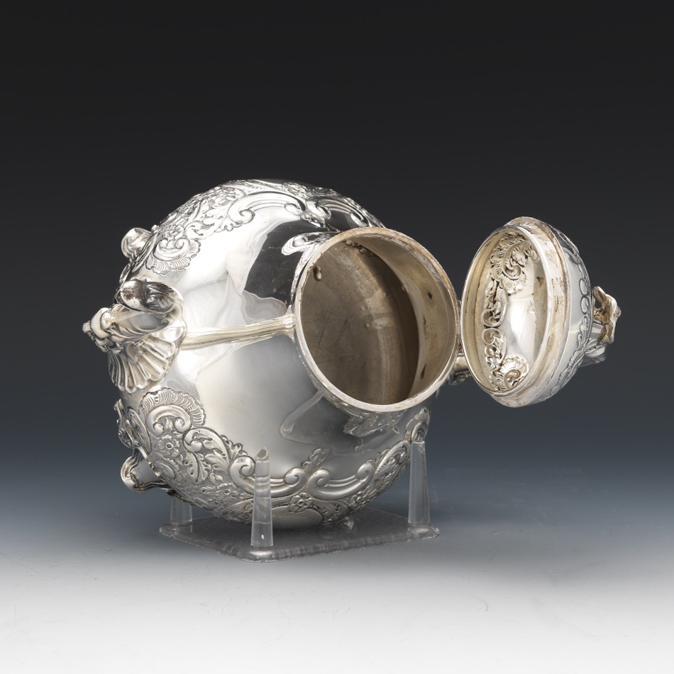 English Sterling Silver Teapot - Image 6 of 8