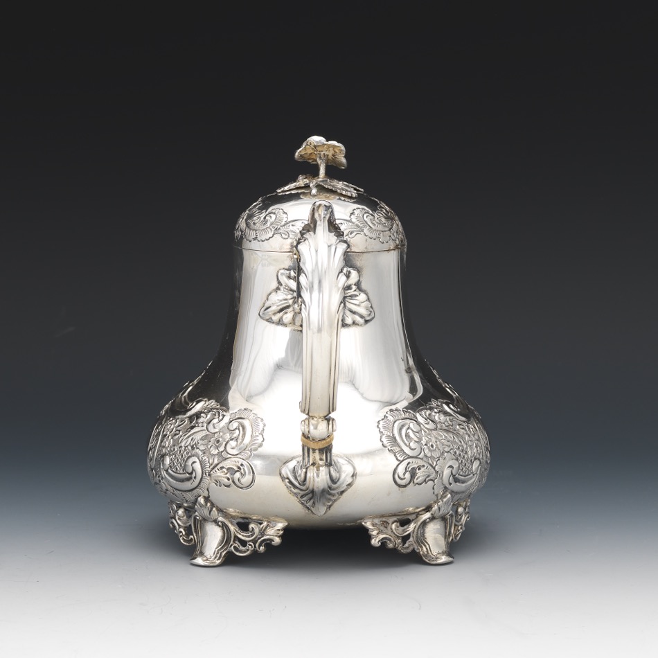 English Sterling Silver Teapot - Image 4 of 8
