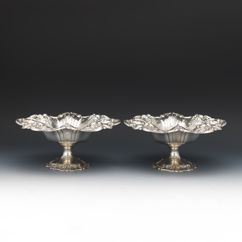 Pair of Reed & Barton "Frances I" Pattern Compotes - Image 4 of 8