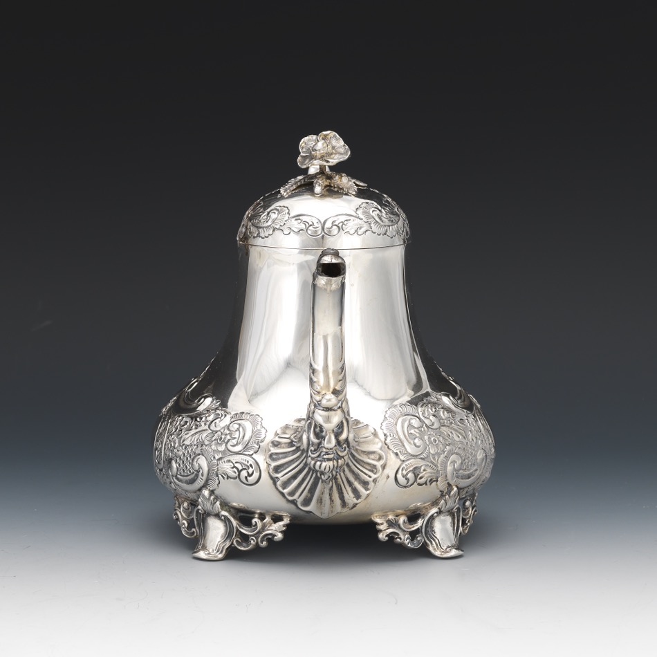 English Sterling Silver Teapot - Image 2 of 8