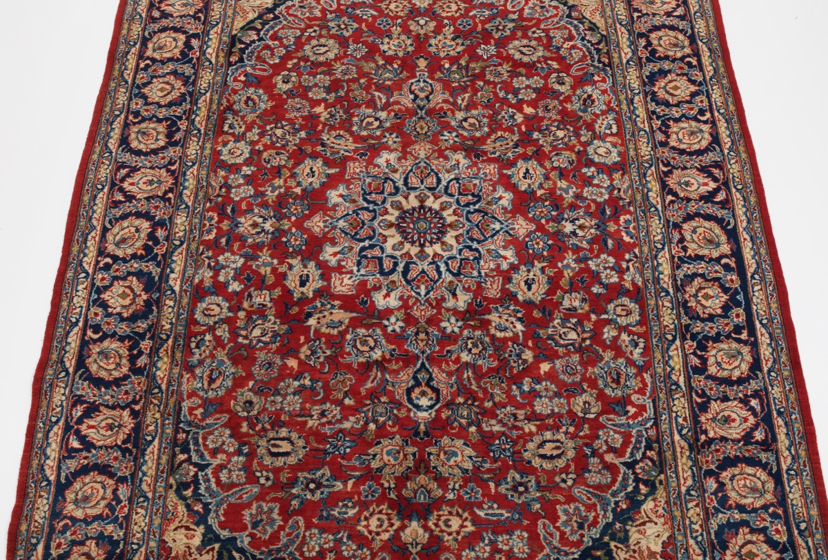 Semi-Antique Isfahan Carpet - Image 3 of 3