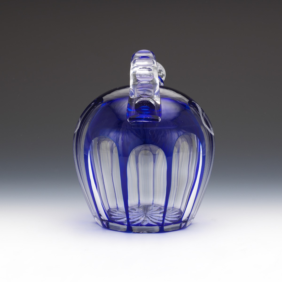 Bohemian Cut Glass Round Cognac Decanter - Image 3 of 7