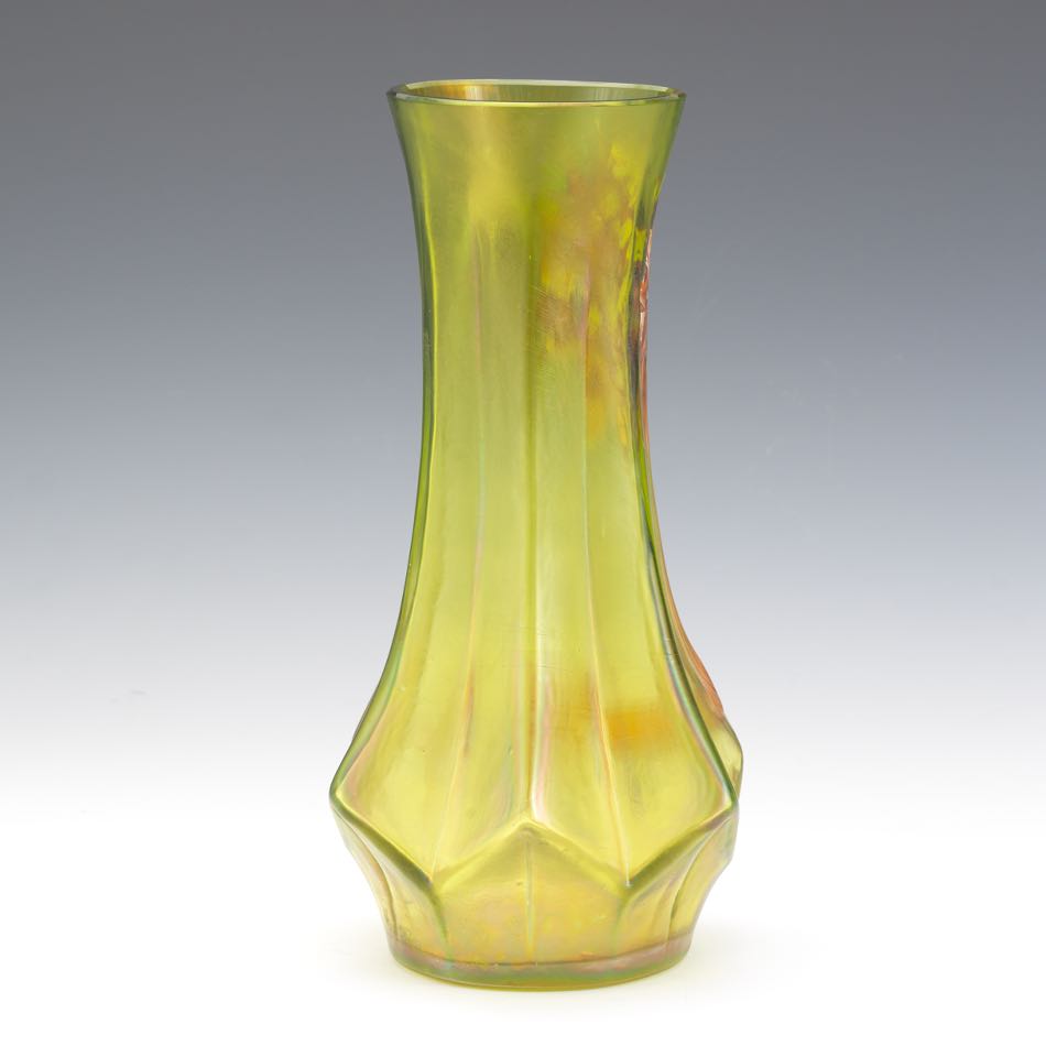 Art Nouveau Loetz-Type Iridescent Glass Vase - Image 4 of 8
