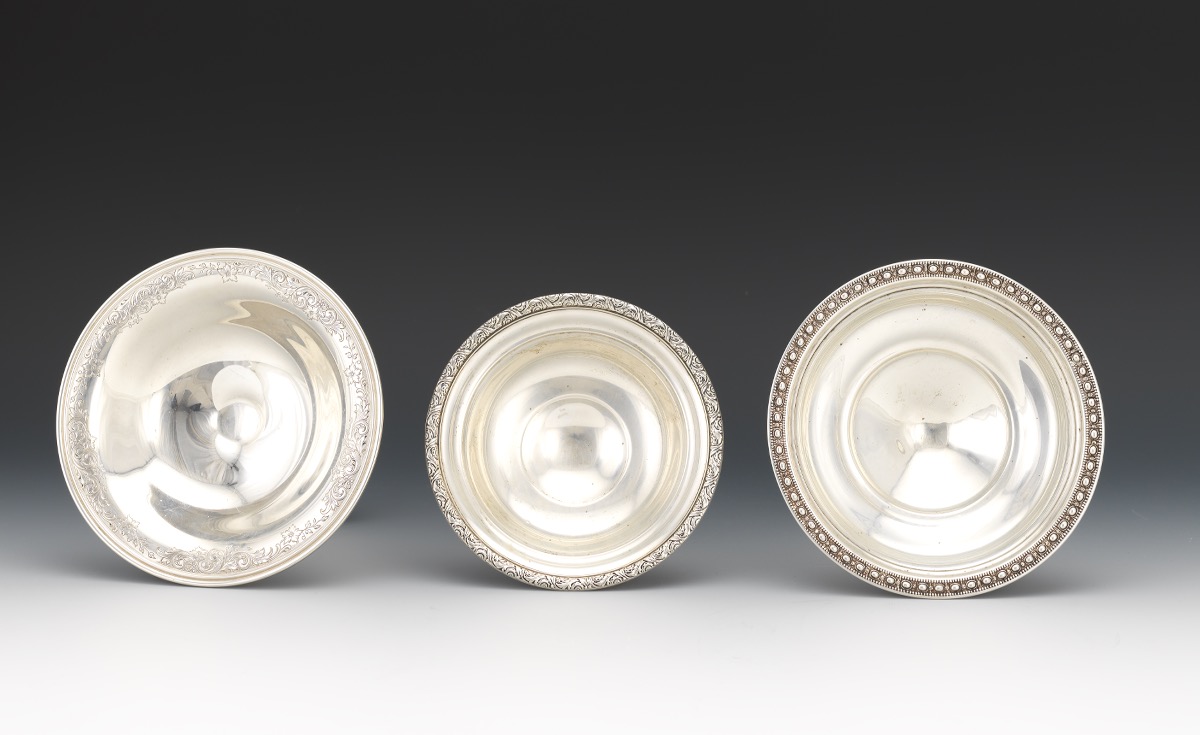 Three Sterling Silver Weighted Candy Dishes, Including Gorham, Alvin and Mueck Carey, ca. Middle 20 - Image 6 of 7