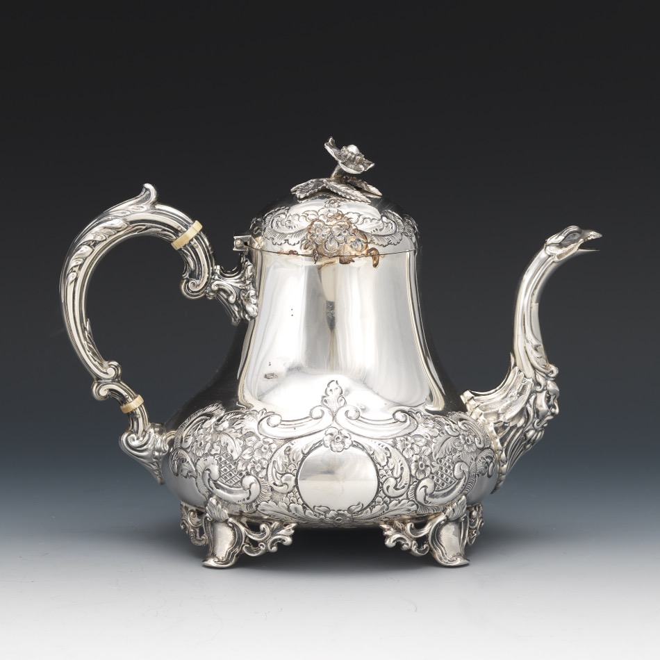 English Sterling Silver Teapot