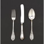 Partial 800 Silver Flatware Service