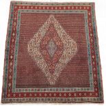 Extra Fine Semi-Antique Senneh Bijar Carpet