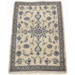 Nain Silk and Wool Carpet