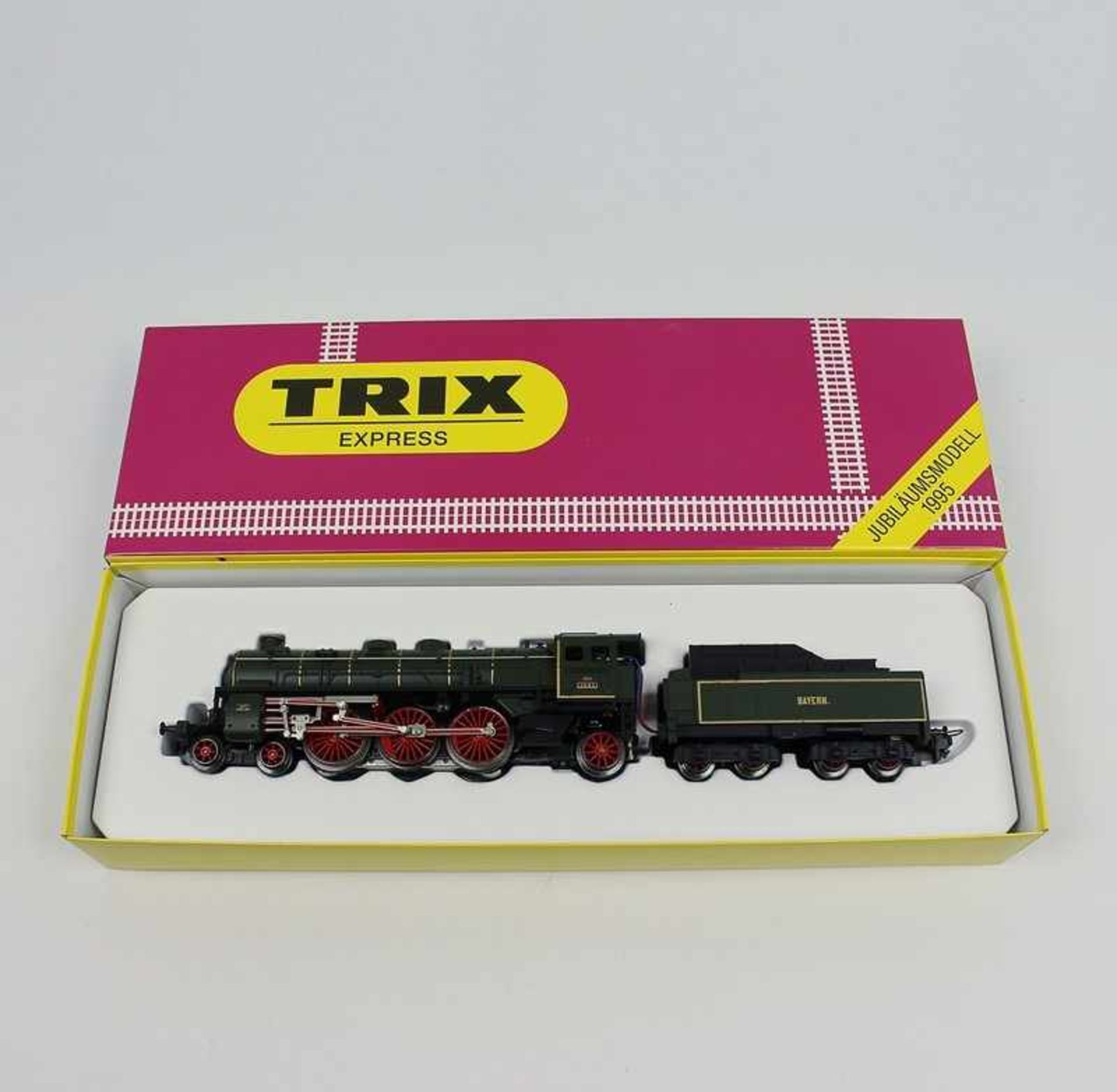 Trix - Eisenbahn Schlepptender-Lok 32206, H0, K.Bay.Sts.B., BN 3683, vierachsiger Tender,