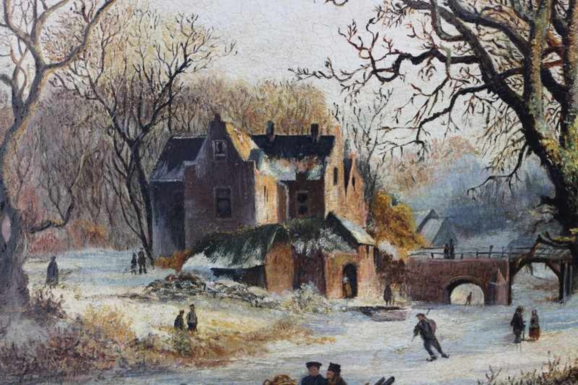 Göbell, Gerrit Hendrik 1786 Raalte - 1833 Deventer, niederländischer Landschaftsmaler, Studium an - Bild 5 aus 5