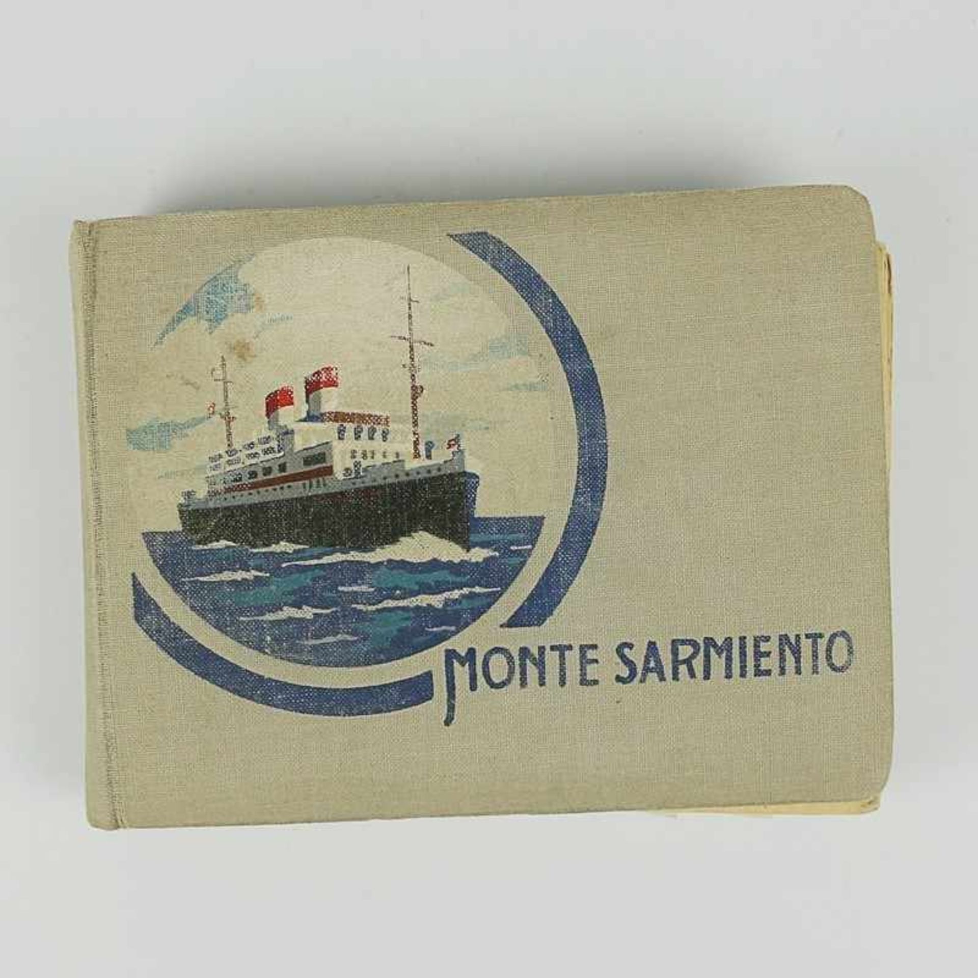 Fotoalbum - Monte Sarmiento um 1937, KDF Passigierschifffahrt nach Norwegen, ca. 75 PK u.