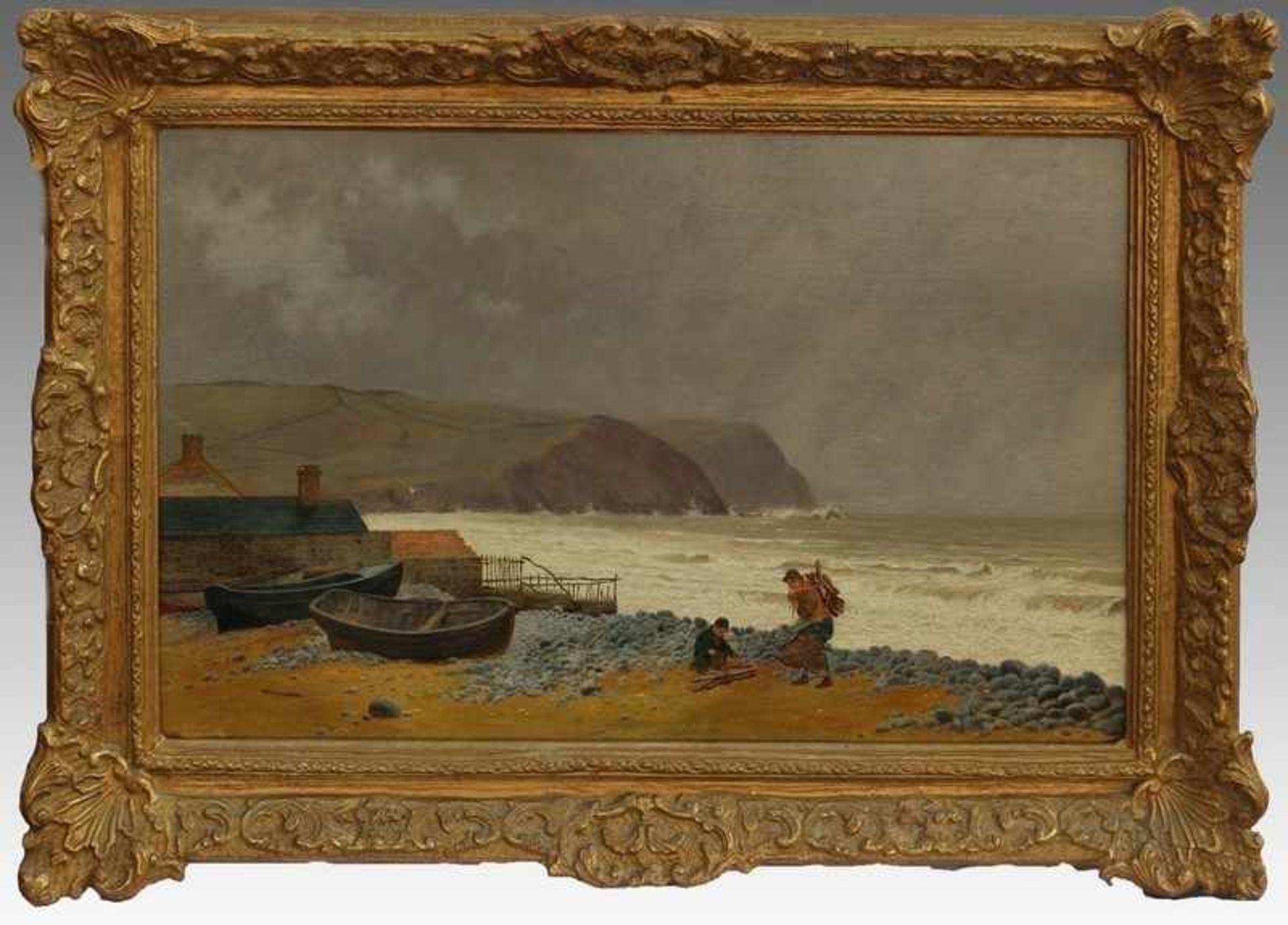 Cooke, Edward William 1811 London-1880 Groombridge, engl. Landschafts-/Marinemaler, "