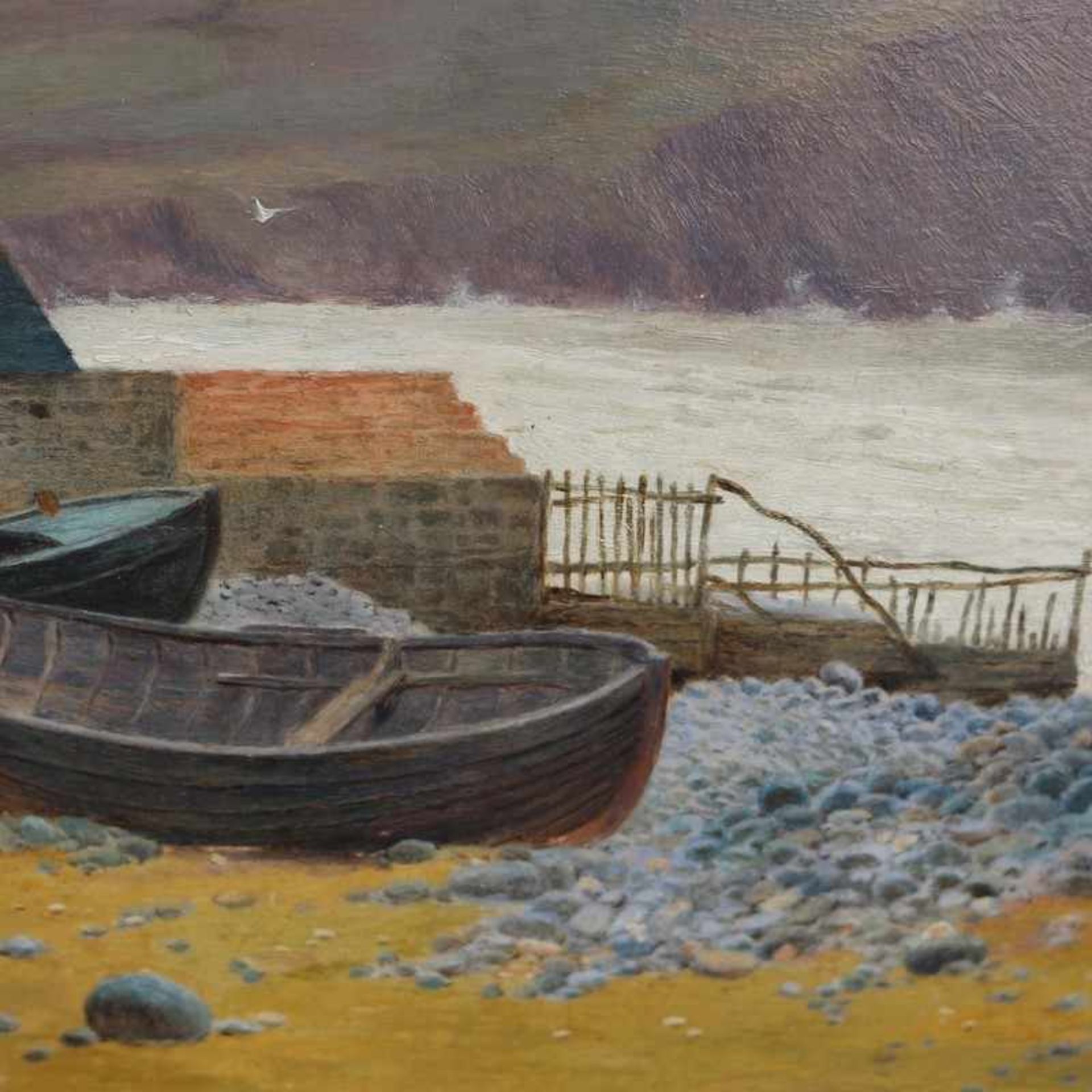 Cooke, Edward William 1811 London-1880 Groombridge, engl. Landschafts-/Marinemaler, " - Bild 2 aus 3