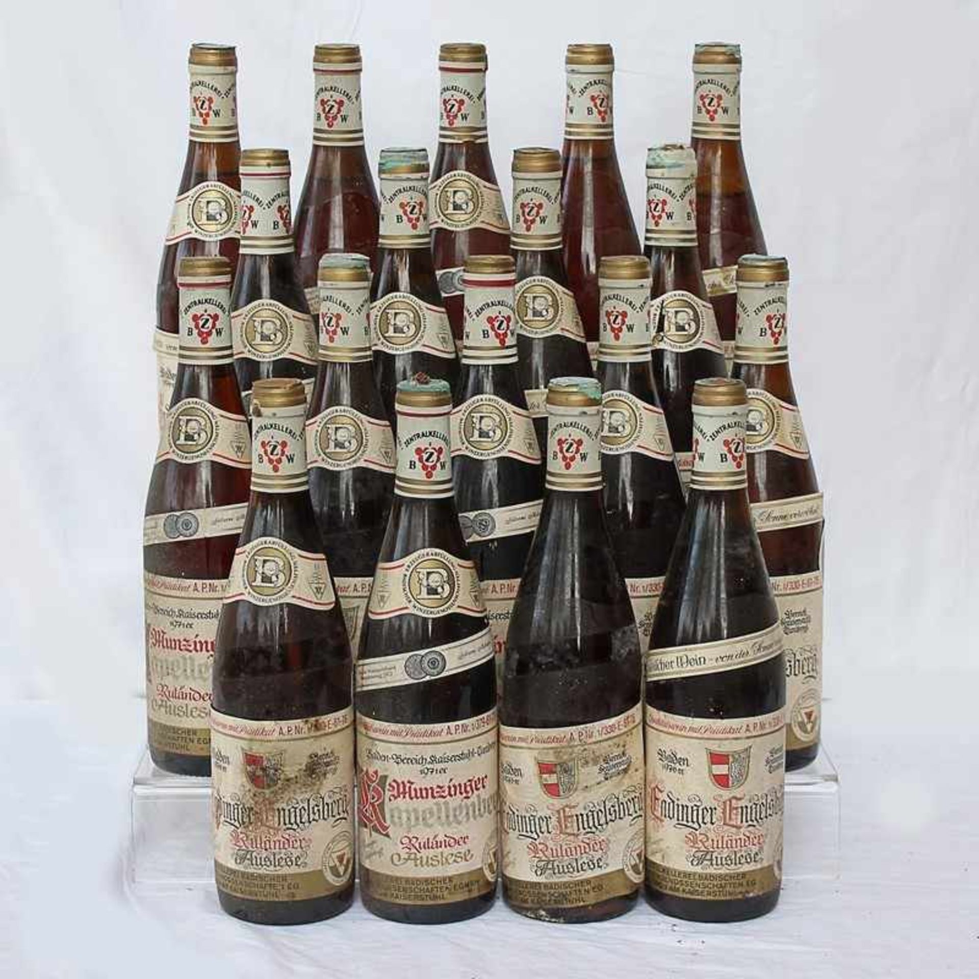 Weißwein 18 Fl. Zentralkellerei Badischer Winzergenossenschaften, Breisach am Kaiserstuhl, 6x