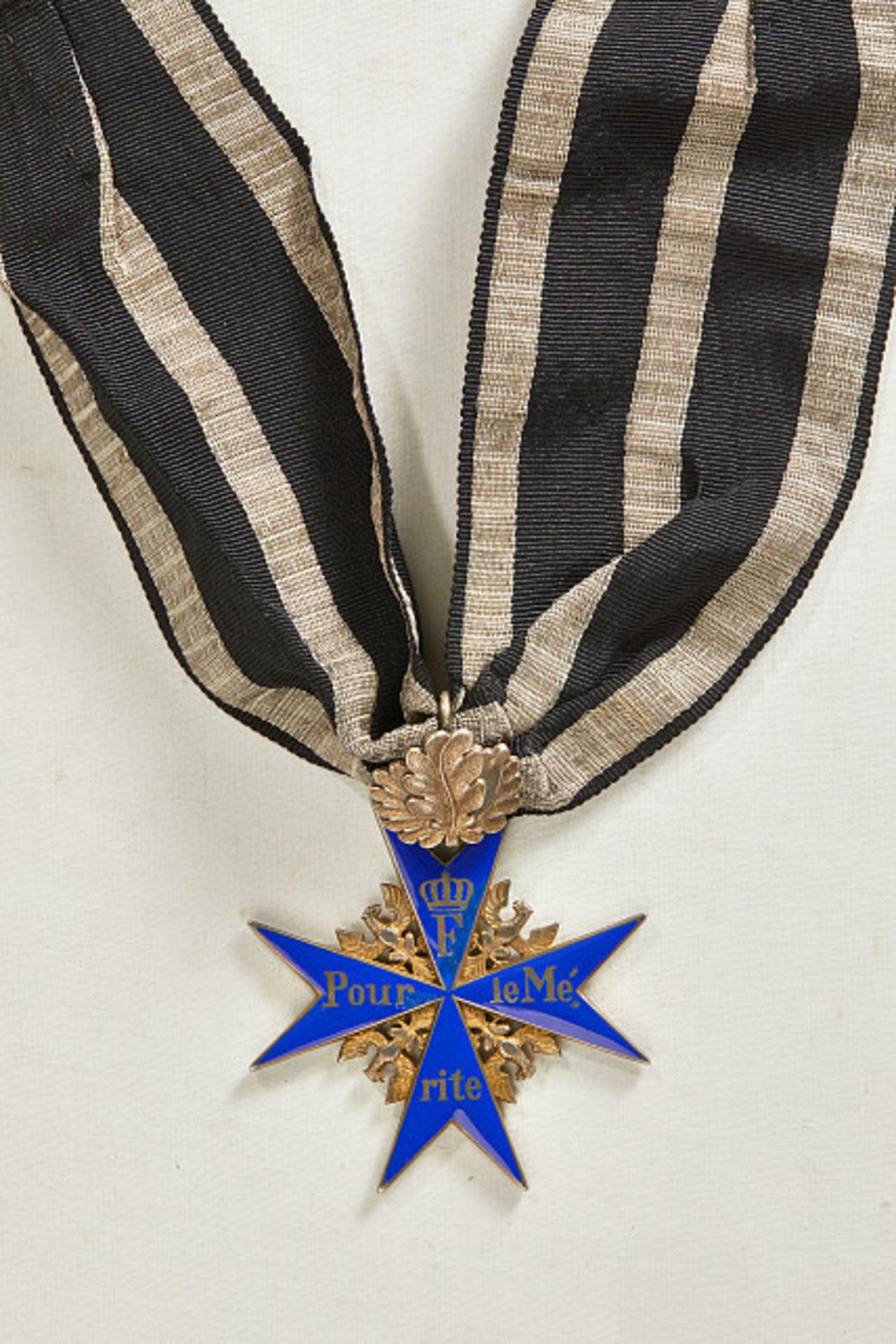 Orden & Ehrenzeichen Deutschland - Preußen : ORDEN POUR LE MÉRITE Ordenskreuz Pour le Mérite mit - Bild 6 aus 6