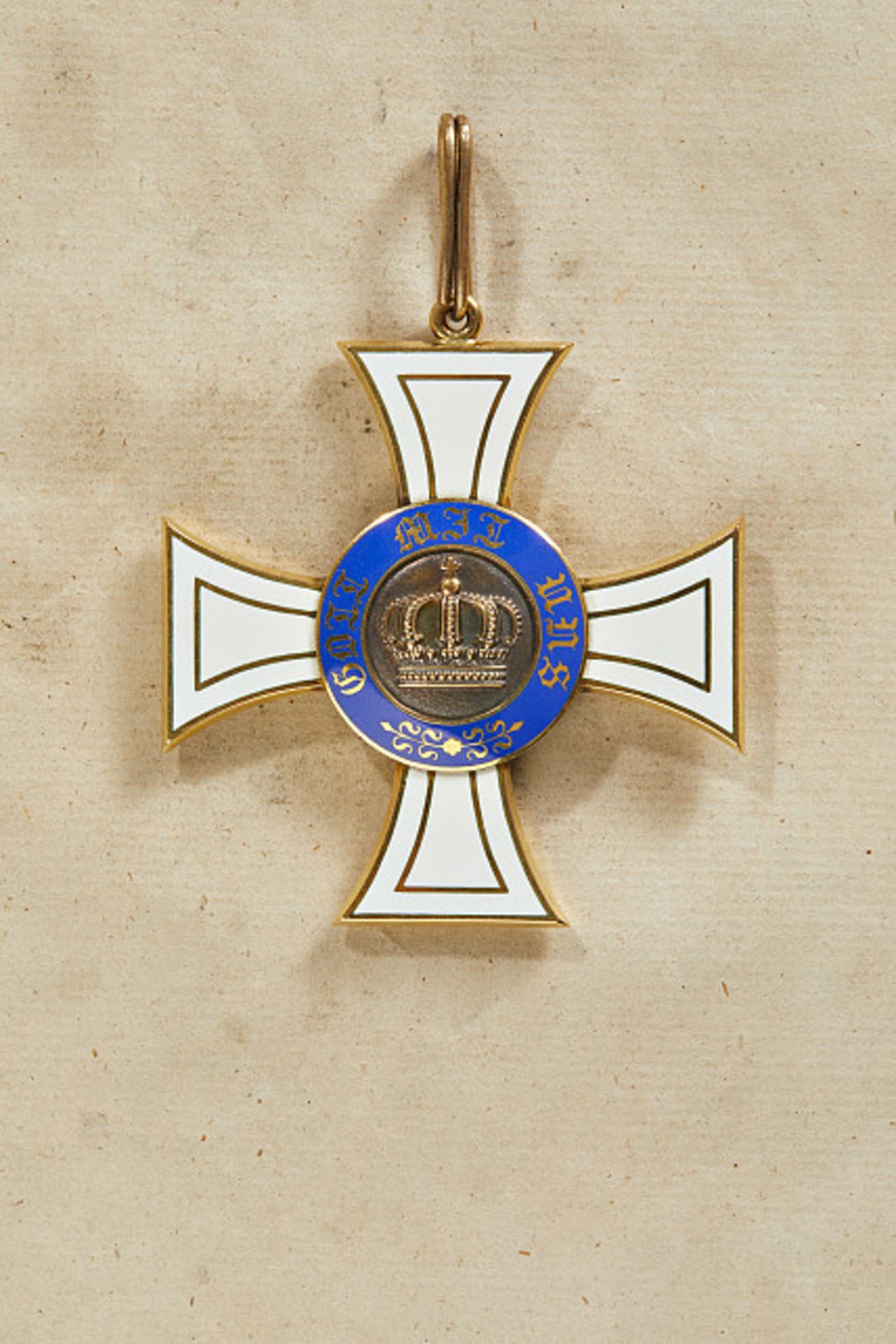 Orden & Ehrenzeichen Deutschland - Preußen : KRONENORDEN Satz 1. Klasse. Das Ordenskreuz Gold und - Bild 3 aus 6