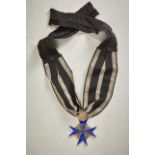 Orden & Ehrenzeichen Deutschland - Preußen : ORDEN POUR LE MÉRITE Ordenskreuz Pour le Mérite mit