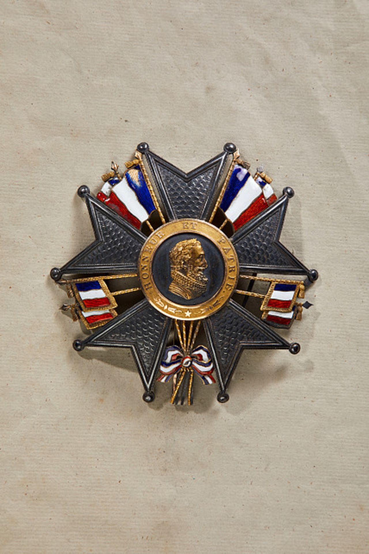 Ausländische Orden & Ehrenzeichen - Frankreich : Bruststern zum Großkreuz aus der Zeit des