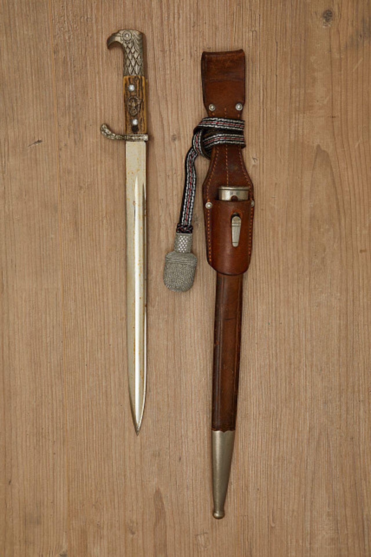 Deutsches Reich 1933 - 1945 - Polizei : Rural Police Bayonet. Rural Police Bayonet. Maker marked WKC