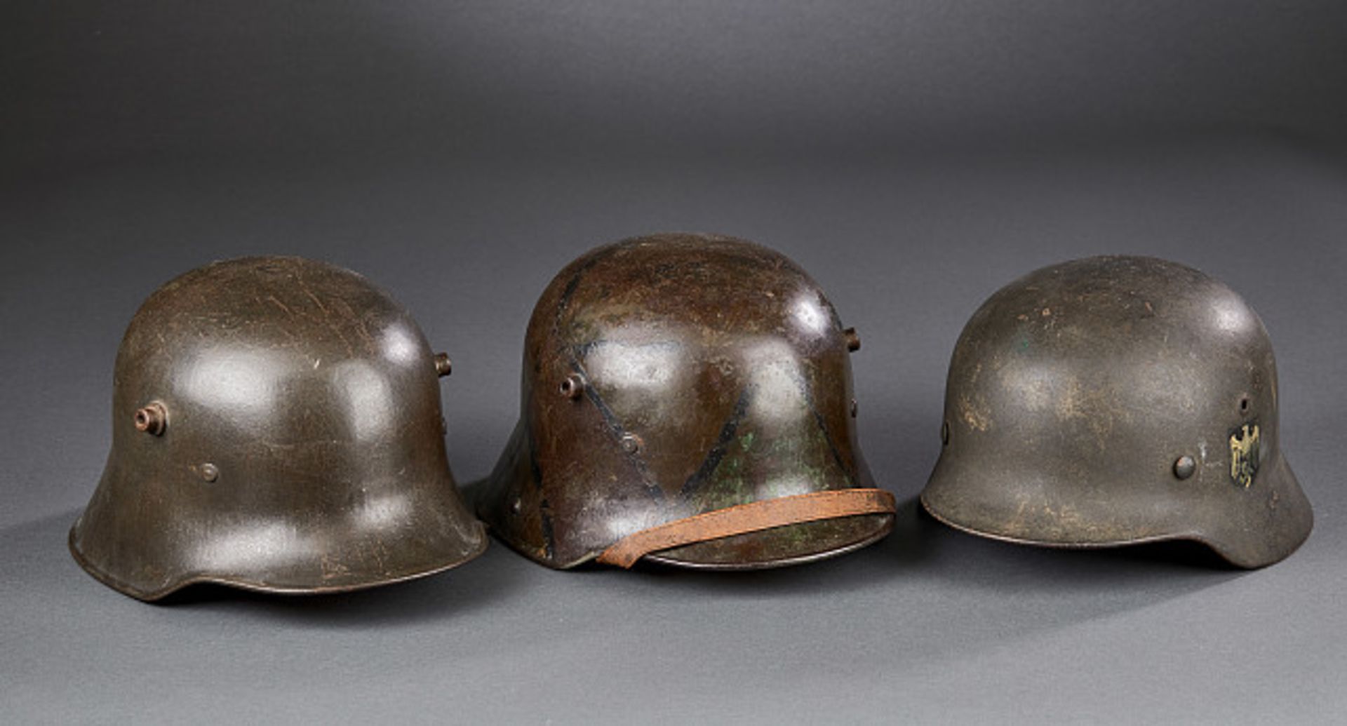 Militaria 1. Weltkrieg : M16 Helmet. M16 Helmet. Helmet is marked BE62 to interior. Helmet