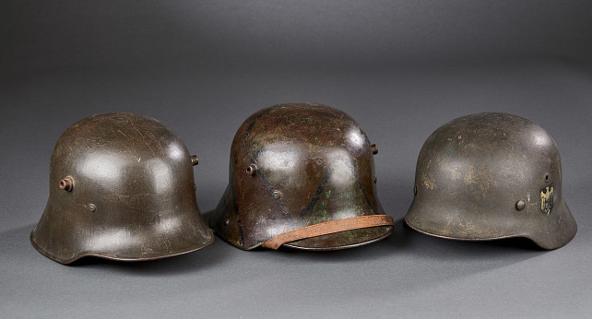 Militaria 1. Weltkrieg : M16 Helmet. M16 Helmet. Helmet is unmarked and features correct lining